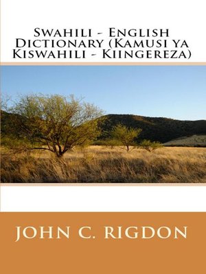 cover image of Swahili--English Dictionary